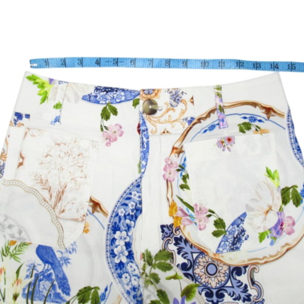 Anthropologie Maeve The Colette Cropped Wide-Leg Trousers Magic Fabric Edition - Picture 5 of 13